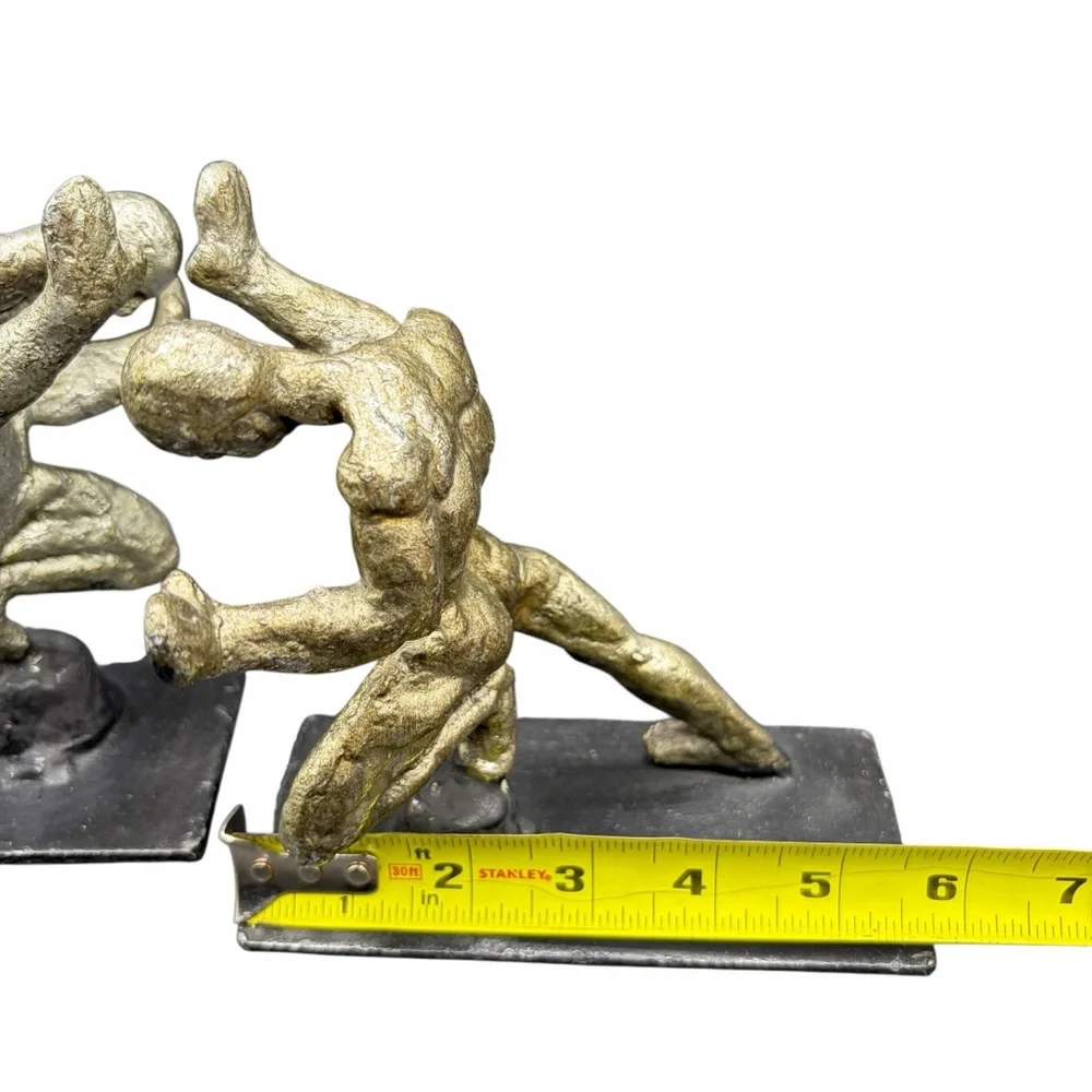 ATHLETIC FIGURE BOOKENDS PIER 1 IMPORTS SET OF 2